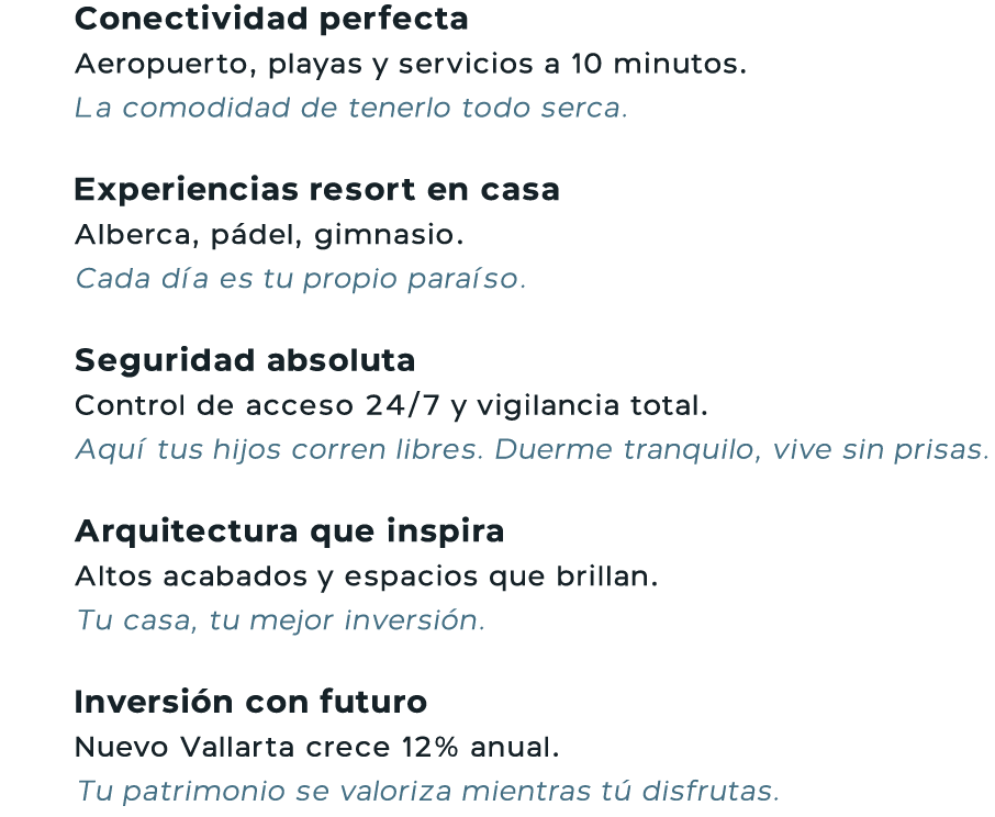 Beneficios Porto Residencial